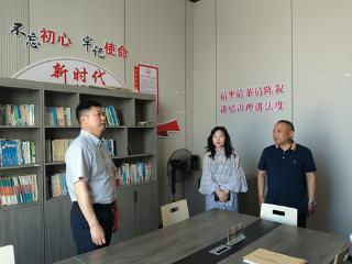 玉山县总工会到基层调研职工之家建设运行情况