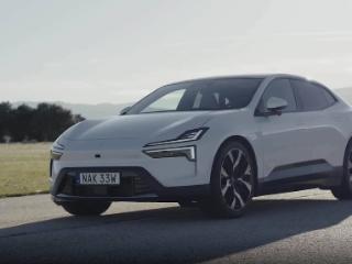 单电机版升级100kWh电池 2025款极星Polestar 4亮相