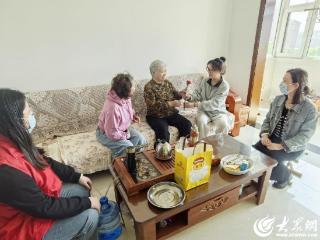 潍坊寒亭区寒亭街道各社区共绘爱的篇章