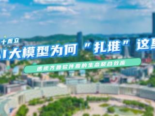 【三十而立】AI大模型为何“扎堆”这里？透视齐鲁软件园的生态聚合效应