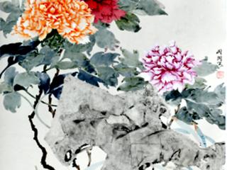 菏泽青年画家宋阁阁牡丹画入选全国女书画家作品展并获奖