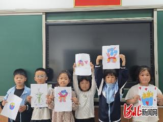 石家庄市藁城区廉州镇表灵小学举办母亲节主题活动