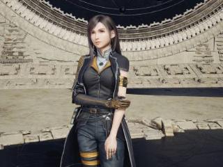 《FF7RB》光与影女主装蒂法Mod：玉足抬起超诱惑！
