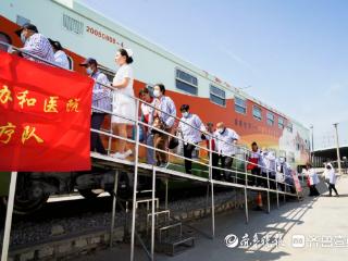 中国石化“光明号”健康快车德州开诊，10名白内障患者重见光明