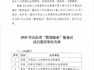 东营港经济开发区入选山东省“数智就业”服务区试点
