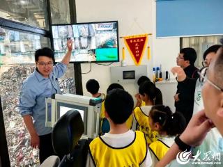 当童真遇见环保 夏津县开展“小小生态体验官”探访活动