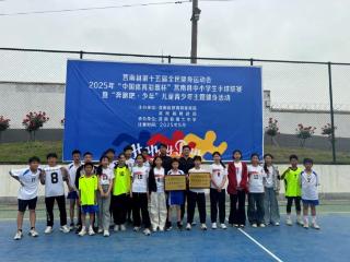 莒南县坪上镇绣针河小学在莒南县中小学手球联赛中斩获佳绩