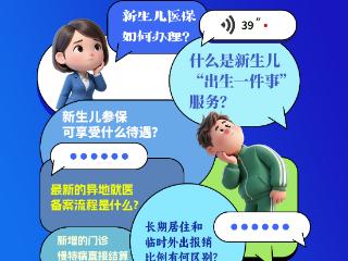 直播预告丨新生儿参保及异地就医相关热点问答