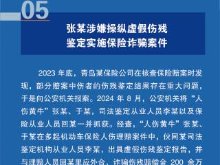 筑牢金融安全防线，增强公众风险意识！青岛公布十起保险诈骗典型案例