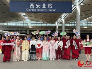 陕港高铁“流动博物馆”在西安启动