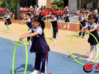 东营市莒州路幼儿园开展“老少同乐趣运动·传统文化润童心”主题活动