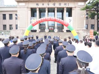 卫生监督宣传月 | 奇山医院健康义诊活动走进烟台文化中心广场