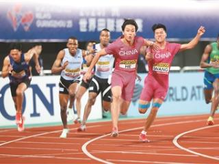 中国接力 跑出青春速度