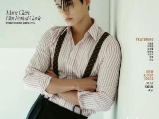 男星朴宝剑《Marie Claire》封面大片，精致都市boy时尚度满分