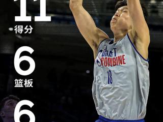 杨瀚森预测顺位升至29！两战23+8被赞中国约基奇 专家称技术全面