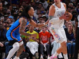 掘金三人20+拖入抢七决战！主场高呼约基奇MVP SGA空砍32+6