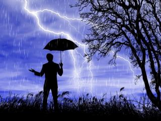 雷电冰雹大风 北京三预警齐发！别忘提前将车挪车库