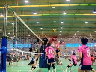 淄博十中女排甲组获山东省排球锦标赛第五名