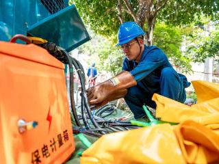 国网杭州市富阳区供电公司：保电车计量新成果 实时监测破盲区