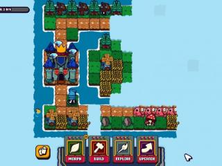 《浮岛防线》6月登陆Steam 回合制塔防新游