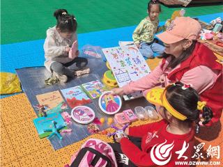 烟台黄渤海新区古现街道柳林社区：移风易俗润童心 文明新风进校园
