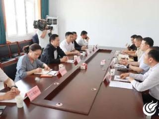 牡丹区到城投控股权属企业七里河污水处理厂调研