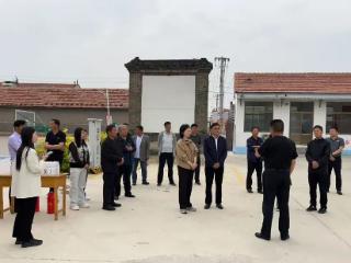 角峪镇到山口镇观摩交流信用体系工作开展情况