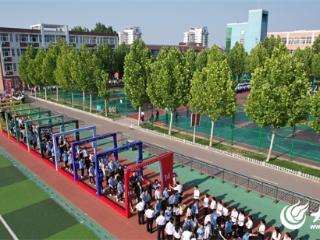 东营区第一中学举办“青春照耀 强国有我”十四岁青春礼活动