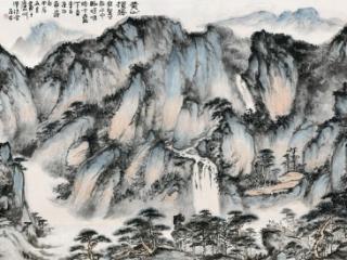 林存安《黄山揽胜》展现黄山多元特质和生机