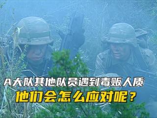 《士兵突击》假如A大队其他人遇到毒贩人质，他们解决这件事情？