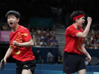 多哈世乒赛｜王楚钦/孙颖莎3:0横扫美国组合，晋级混双32强