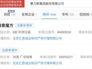 赛力斯注册情景魔方商标