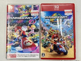 不是说变大了吗?switch与switch2实体游戏盒对比!通体红色显眼