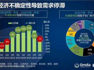 小米手机东南亚市场一季度出货排第二！TOP 5唯一增长品牌