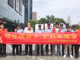 平安产险河南分公司积极开展2025年“5·15”打击和防范经济犯罪宣传日活动