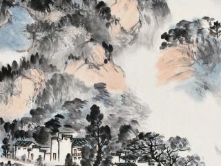 自然与和谐：林存安山水画中的意境美
