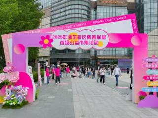 “聚微光 心向阳”浦东举办2025年浦东新区集善联盟首场公益市集活动