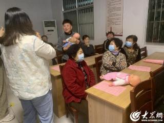 技能培训与就业帮扶相结合，潍坊潍城举办育婴公益培训