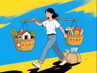 【地评线】多彩漫评：卸下PPT包袱 扛起民生担子
