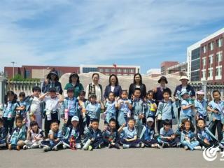 童步丈量校园 衔接开启新程 ——京师幼学幼儿园走进胜利五中