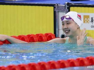 游泳冠军赛：唐钱婷100蛙夺金+世锦赛资格，与巴黎奥运差0.03秒