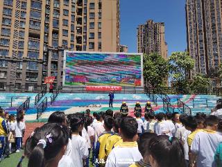 云岩区茶园路街道关工委联合开展消防演练活动