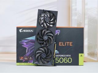 技嘉新甜点卡！小雕AORUS RTX 5060 ELITE 8GB显卡图赏