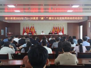 无棣县棣丰街道集中开展廉洁文化宣传周活动