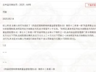 未凭处方售药致4名中学生服药后身体不适，药店被罚1万元