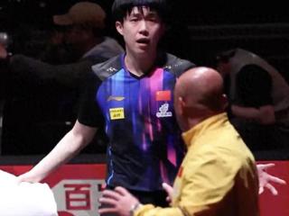 真相反转，王楚钦球拍损坏现场监控曝光，并非故意搞事，心疼大头