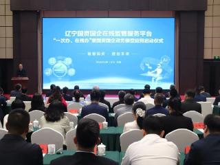 辽宁国资国企在线监管服务平台“一次办、在线办”模块暨政务大模型应用正式上线