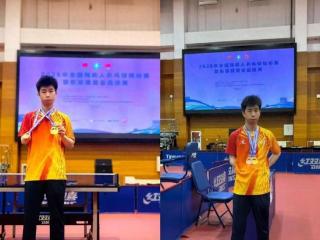 清丰籍残疾大学生胡润涛获得东京聋奥会选拔赛单打冠军