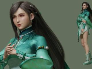 蒂法穿上仙侠装？《FF7重生》新MOD变装仙剑月清疏