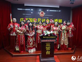 江西南昌：“520”登记结婚 倡导节俭婚礼新风尚